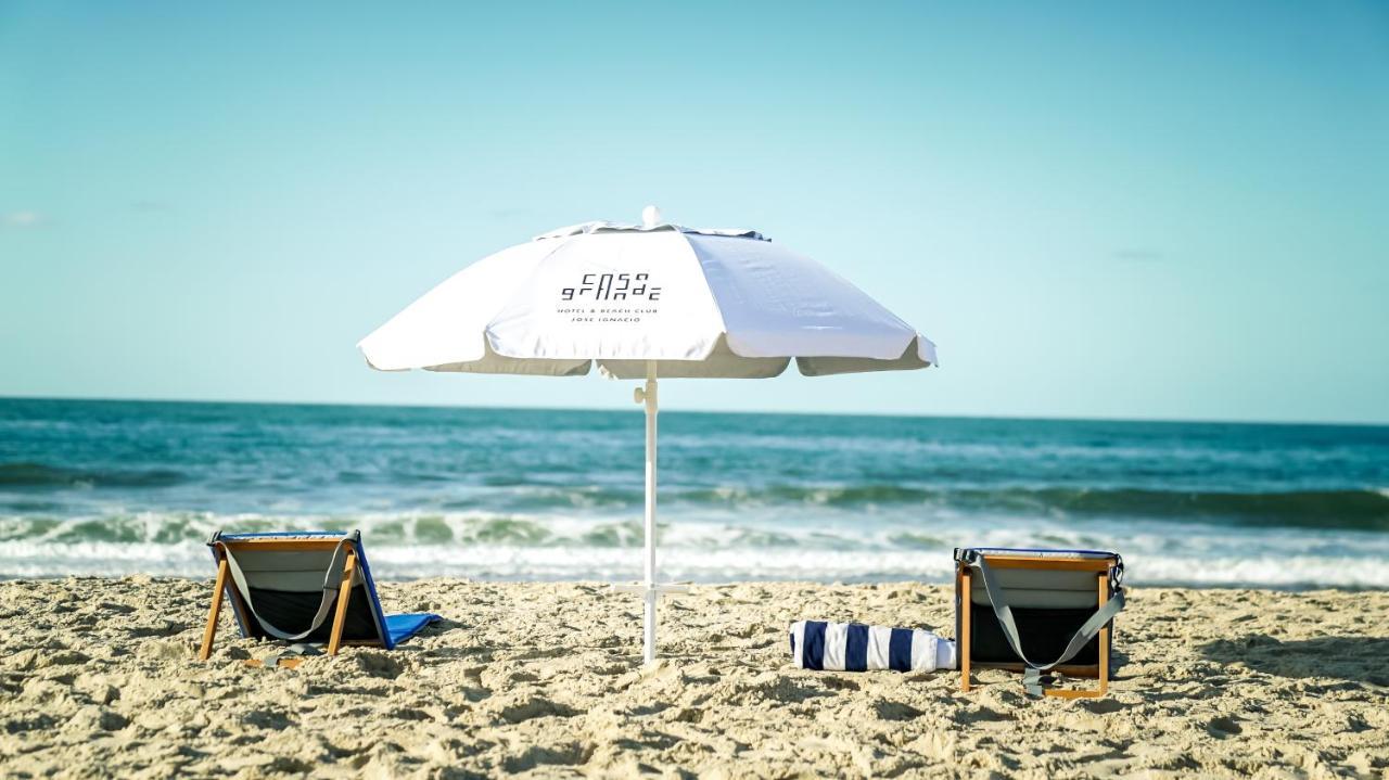 Casagrande Hotel & Beach Club José Ignacio Eksteriør bilde Beach umbrella